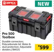 Qbrick Pro 500 Toolbox 