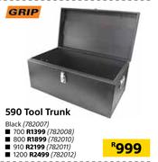 Grip 590 Tool Trunk Black 