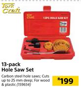 Tork Craft 13 Pack Hole Saw Set 
