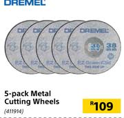 Dremel 5 Pack Metal Cutting Wheels 