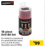 Blacksmith 18-Piece Drill Bit Set