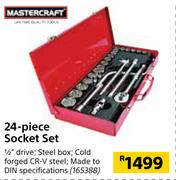 Mastercraft 24-Piece Socket Set 