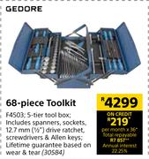 Gedore 68-Piece Toolkit F4503 30584