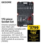 Gedore 172-Piece Socket Set 701931