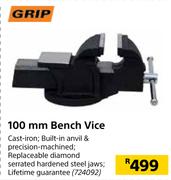 Grip 100mm Bench Vice 724092