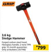 Grip Sledge Hammer 357748-3.6kg