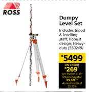 Ross Dumpy Level Set 550248