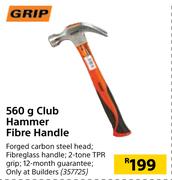 Grip Club Hammer Fibre Handle 357725-560g