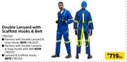 Harness With Double Lanyard & Snap Hooks 782350