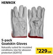 Hennox 5-Pack Goatskin Gloves 620172-Per Pack