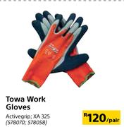 Towa Work Gloves 578070, 578058-Per Pair