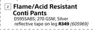 Beck Flame/Acid Resistant Conti Pants