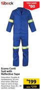 Beck Econo Conti Suit With Reflective Tape