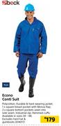 Beck Econo Conti Suit