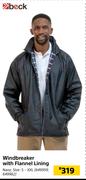 Beck Wind Breaker With Flannel Lining