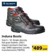 Bata Industries Induna Boots-Per Pair