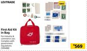 Levtrade First Aid Kit In Bag