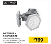 Lightworx 60W Utility Ceiling Light 743083
