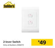 Builders 2-Lever Switch 596877