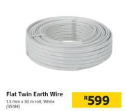 Flat Twin Earth Wire (35184)