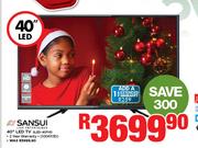 Sansui 40" LED TV SLED-40FHD