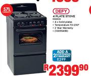 Defy 57L 4 Plate Stove DSS509