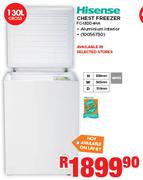 Hisense 130Ltr Chest Freezer FC-13DD 4HA