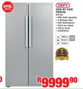 Defy 698Ltr Side by Side Fridge DFF419