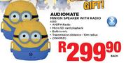 Audiomate Minion Speaker with Radio A200-Each