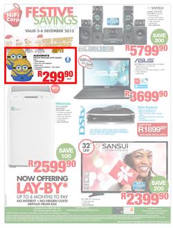 HiFi Corp : Festive Savings (3 Dec - 6 Dec 2015), page 12