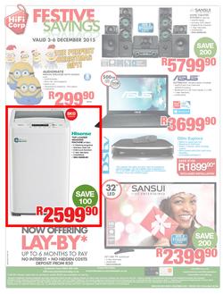 HiFi Corp : Festive Savings (3 Dec - 6 Dec 2015), page 12