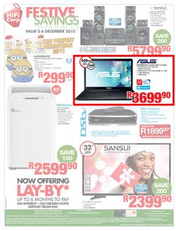 HiFi Corp : Festive Savings (3 Dec - 6 Dec 2015), page 12