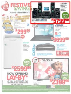 HiFi Corp : Festive Savings (3 Dec - 6 Dec 2015), page 12