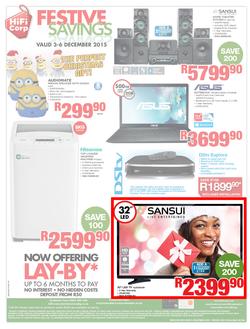 HiFi Corp : Festive Savings (3 Dec - 6 Dec 2015), page 12