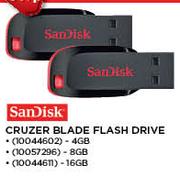 Sandisk Cruzer Blade Flash Drive 16GB-Each