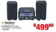 Sansui CD Micro Hi-Fi MHF501