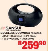 Sansui Deckless Boombox POR1001XD