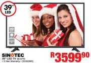 Sinotec 39" LED TV 39VN77D