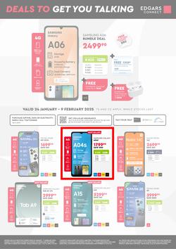 Edgars Connect : Deals To Get You Talking (24 January - 09 February 2025), page 1