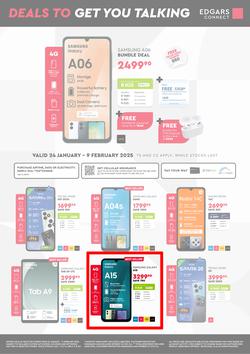 Edgars Connect : Deals To Get You Talking (24 January - 09 February 2025), page 1