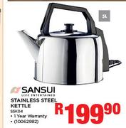 Sansui 5Ltr Stainless Steel Kettle SSK04