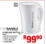 Sansui 1.7Ltr Corded Kettle SSK03