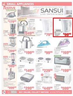 HiFi Corp : Festive Savings (16 Dec - 24 Dec 2015), page 12