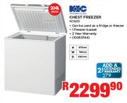 KIC 204ltr Gross Chest Freezer KCG210