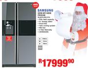 Samsung 660ltr Mirror Door Side-By-Side Fridge RS21HFLMR1/XFA
