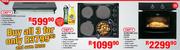 Defy Cookerhood DCH271/290+ Slimline 600 Hob DHD330+ Slimline 600 Oven DBO331