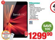 Hisense 7.9" Screen Tablet Sero 8 Pro-On 500MB Data Price Plan Top Up
