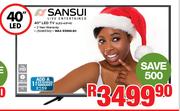 Sansui 40" Full HD LED TV SLED-40FHD