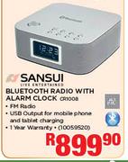 Sansui Bluetooth Radio With Alarm Clock CR1008