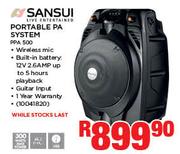 Sansui Portable PA System PPA500